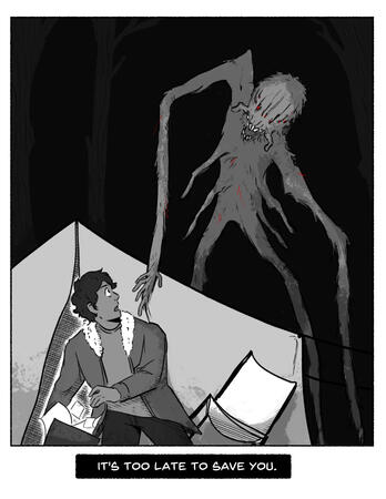 What is a Timorvas? comic page (Angler Cabin)