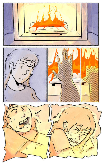 Following the lyrics of The Forest Fire by The Paper Chase, a story of a perfect couple unravels as the wife succumbs to her supernatural fears, resulting in an explosive confrontation. (2025)